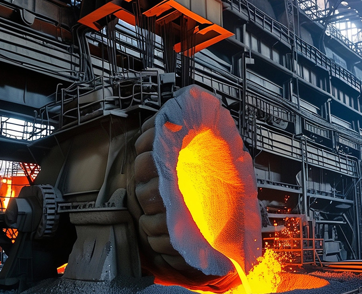 冶金行业应用中的RONA柔性电缆